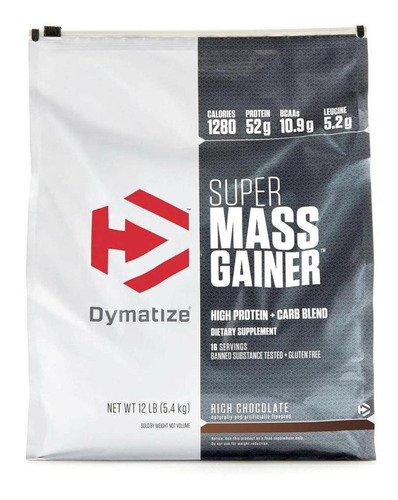 Ganador De Peso Dymatize Super Mass Gainer 12 Lbs