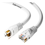 Cablechoice Cable Ethernet Cat6 (10 Pies - Blanco) Utp - Cab