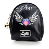 Mochila Polinesios I'm The Queen Black Original