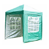 Carpa Gazebo Easy Set Armable 2x2x2 Portatil Con Paredes