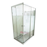 Shower Door Sin Receptaculo 110x70x180 Vidrio Templ/dechaus