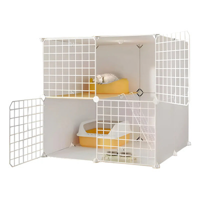 Jaulas Y Casas Combinada Grande Para Gatos De Interior | Envío gratis