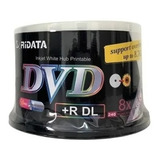 10 Dvd+r Dual Layer Ridata Printable Ritek Xbox 3.0
