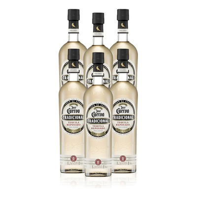 Pack De 6 Tequila Tradicional Reposado 695ml | Envío gratis