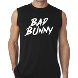 Remera Bad Bunny Musculosa 100% Algodón Calidad Premium 3