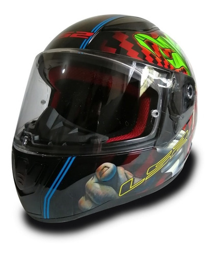 Casco Ls2 Rapid Clown  Negro  Rider One