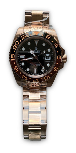 Reloj Rolex No Audemars Patek Omega 40mm Root Beer Gmt Caja