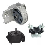 Kit X3 Soportes Patas De Motor Renault Megane R19 1.6 8v