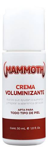 Lubricante Mammoth Voluminizante Agrandador Duracion 100% Ef