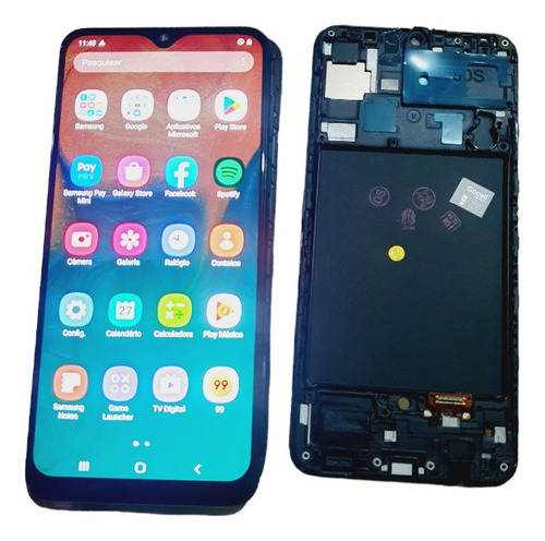 Tela Frontal Para Samsung A30 A305 Com Aro Oled Original 