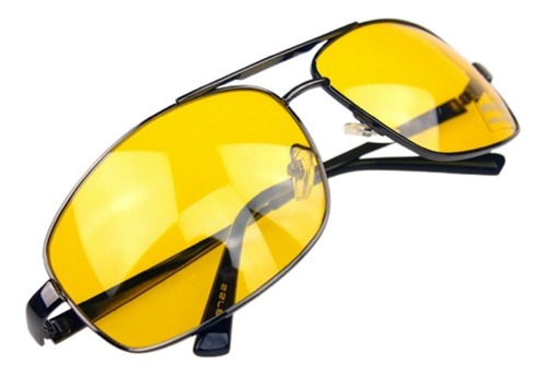 Óculos Vision Lente Amarela Para Dirigir À Noite Unissex
