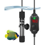 Aquamiracle Calentador De Acuario Ajustable De 100 W, Calent