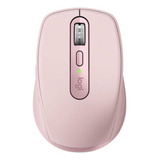 Mouse Inalámbrico Recargable Logitech  Mx Anywhere 3 Rosado