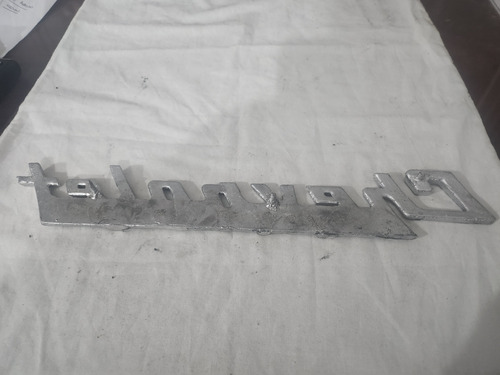 Insignia Lateral Chevrolet Apache 10 Aluminio En Bruto Foto 2