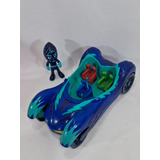 Boneco Pj Masks Night Ninja Com Carro Frog Box