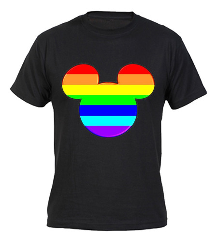 Polera Orgullo Gay Mickey