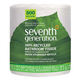 Papel Baño Seventh Generation Reciclado Rollo 500 Higiénico