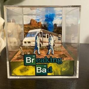Cubo 3d Diorama Breaking Bad Heisenberg