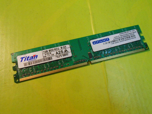 Memoria Titan Ddr2 1gb 800mhz