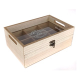 Caja De Te 6 Espacios Con Bandeja Living Collection