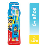 Cepillo De Dientes Colgate Minions X2 Extra Suave 6+