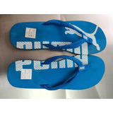 Chanclas Azules Puma Talla 28-29 Azul Pata De Gallo