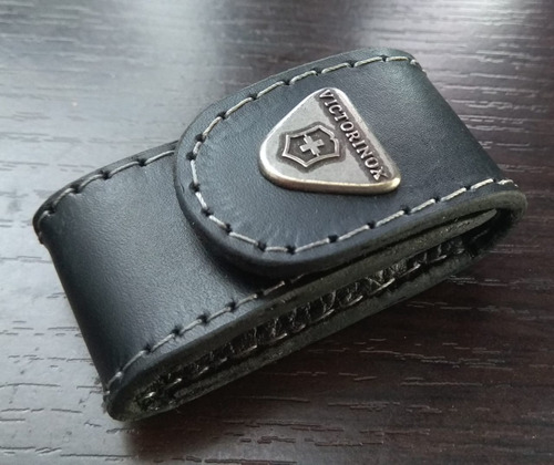 Estuche Cuero Cinturon Navaja Victorinox Suiza Minichamp