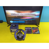 Volante Alambrico Gamecube Compatible Con Wii Con Un Juego