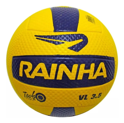 Bola De Vôlei Rainha Vl 3.5 Cor Amarelo