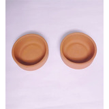 2 Bebedouro/comedouro Ceramica N2 12cmx6cm