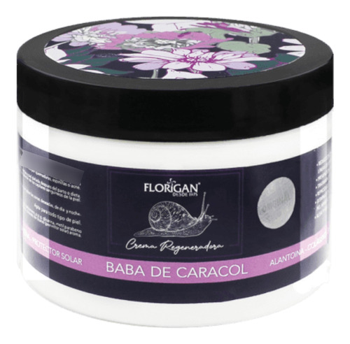 Crema Baba De Caracol 350grs. Florigan® 