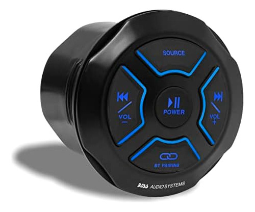 Boss Audio Systems Mgr150b Marine Gauge Receptor - Bluetooth, Medios Digitales (sin Cd), Reproductor De Mp3, Amplificador Incorporado, Puerto Usb, Resistente A La Intemperie, Puerto Usb, Carga Usb