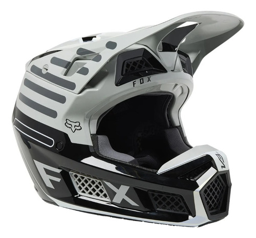 Casco Fox V3 Rs Ryaktr Steel Grey