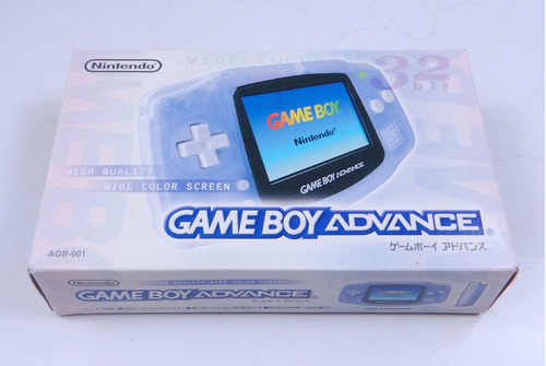 Caja Y Manuales Game Boy Advance - Glacier Original Jap