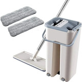 Rodo Mágico Flat Mop Balde Esfregão + Refil