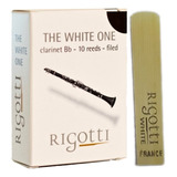 Palheta Clarinete Rigotti France The White One Modelo Médium