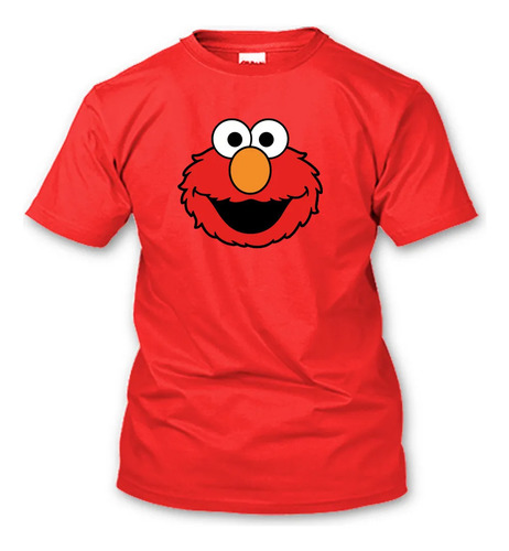 Playera Elmo Plaza Sesamo Todas Las Tallas Diseño 01