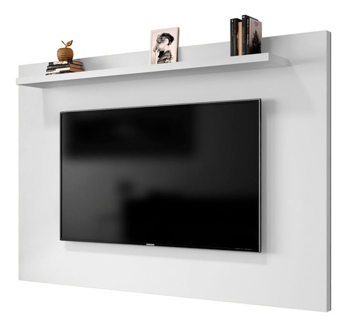 Painel Para Tv Até 50 Polegadas Kenzo 136cm Com Prateleira