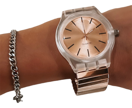 Reloj Rosa Gold