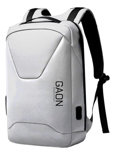 Mochila Urbana Gaon Mochila Antirrobo Color Gris 30l