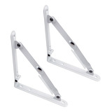 Soportes De Estante Plegables, 2 Unidades, Soportes De Pared