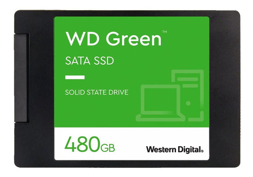 Disco Ssd 480gb Wd Green Sata Iii Formato 2,5 7mm