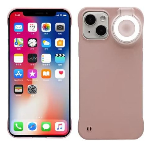 Funda For Teléfono Con Tapa For Selfie Ring Light