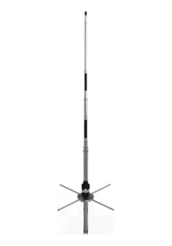 Antena C/plano De Tierra Triple 5/8 Para Vhf Ganancia 9 Dbi