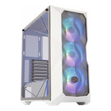 Masterbox Td500 Mesh White Airflow Atx Mid Panel Fronta...