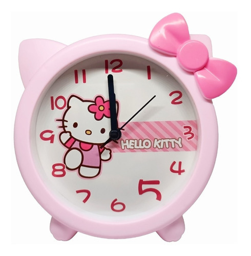 Reloj Despertador Hello Kitty Color Rosa