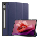 Funda Para Lenovo Tab P12 12.7 Tb-370 Tb-371 Smart Azul