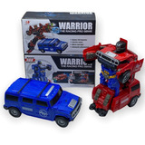 Camioneta Transformers Hammer A Pila  Con Luz Y Sonido