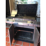 Parrillera Asador Americana Adaptada Acero