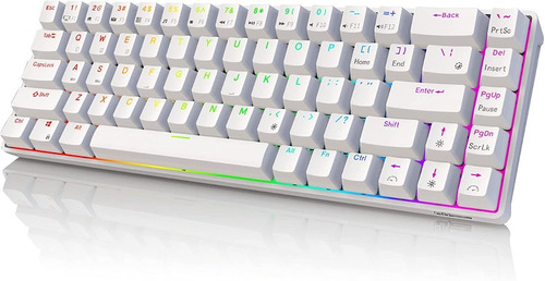 Teclado Gamer Mecánico Inalámbrico Royal Kludge Rk68